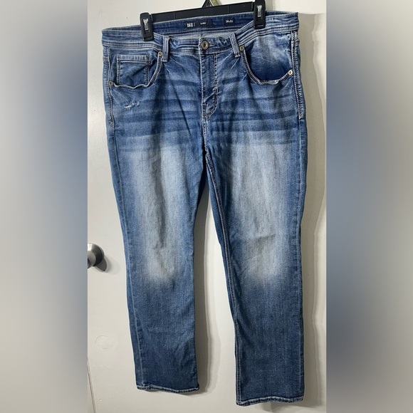 BKE Derek Straight Leg Jeans 36x32 Thick Stitch Blue Denim
Y2K Grunge Everyday - Picture 1 of 5